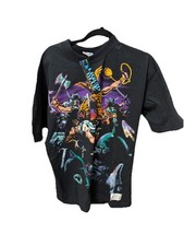 Vtg Liquid Blue John Connell 1995 XL Gladiator Ogre Greek God Battle Shirt