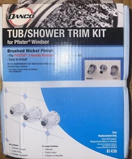 Danco Tub/Shower Trim Kit for Pfister Windsor - 81430 - Brushed Nickel Finish