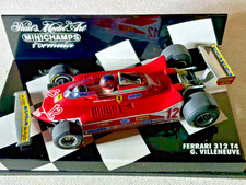 Minichamps Ferrari 312 T4 Gilles Villeneuve #12 1979 1:43 430 797312 Perfect!