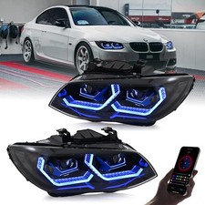 Rgb Led Headlight For Bmw 3 Series 2011 2012 2013 Hid E92 E93 328i 325i 335i Lcl