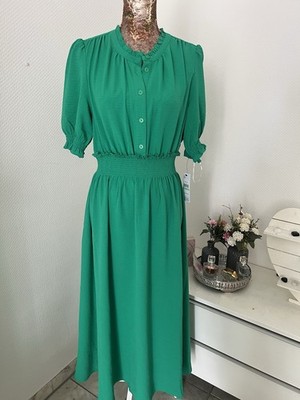 DKNY Kleid* Sommerkleid* Midikleid* Grün * Gr 38* Neu