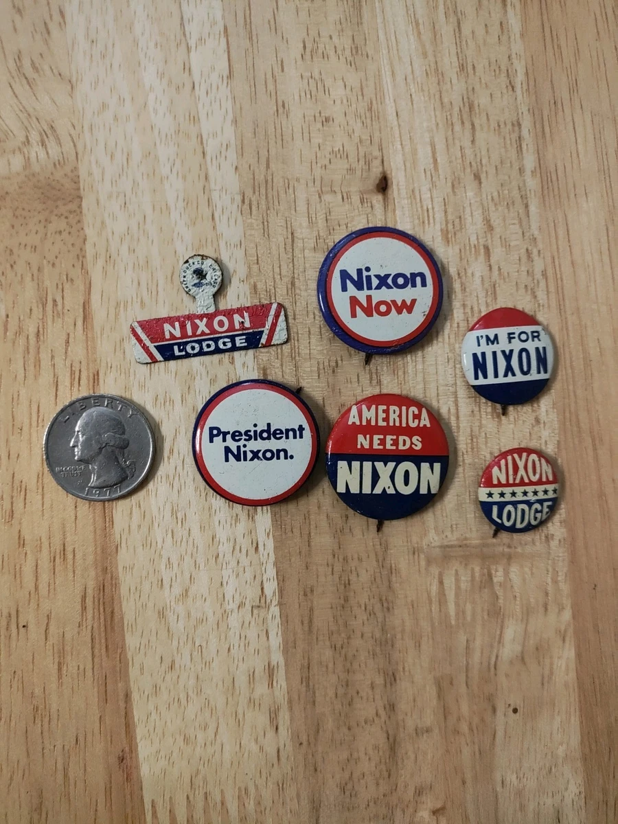 Richard Nixon 1960 Button US Presidential Candidate Collectibles