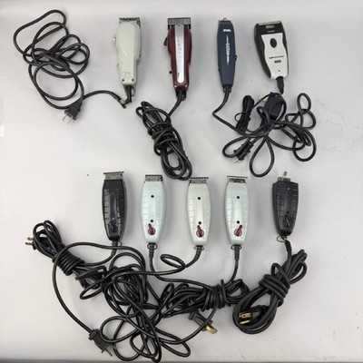 Lot of 9 Wahl Andis Clippers Model G 850 ST 4000 ACT