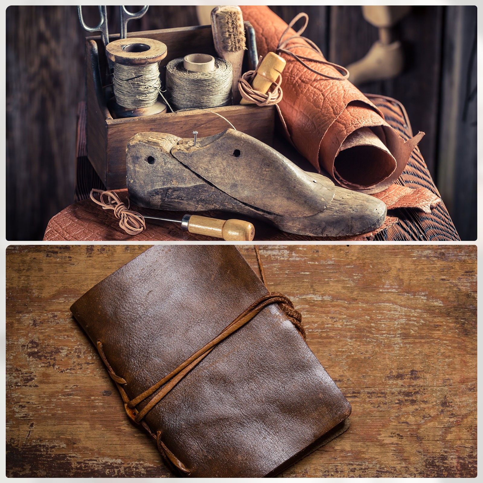 Flat Leather Cord, 3.3 Yard 4mm Leather String Strips for DIY Crafts Red