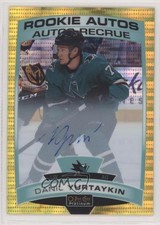 2019 O-Pee-Chee Platinum Seismic Gold 14/25 Danil Yurtaikin Yurtaykin Auto p1g