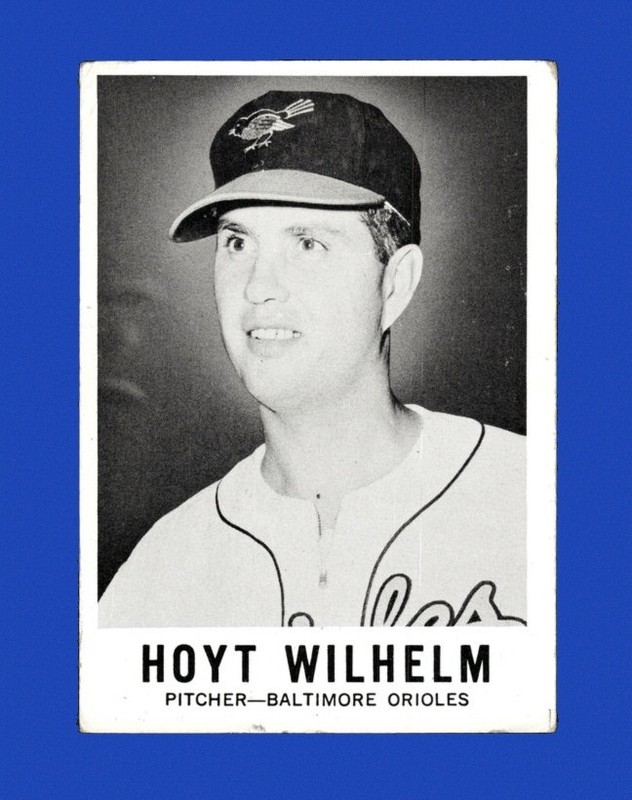 1960 Leaf Set-Break # 69 Hoyt Wilhelm VG-VGEX *GMCARDS*