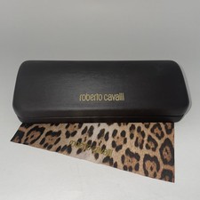 ROBERTO CAVALLI HARD CASE FOR EYEGLASSES/GLASSES FRAME/EYEWEAR/SUNGLASSES