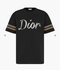 Camicia DIOR "47" vestibilità rilassata con logo a nastro XXL