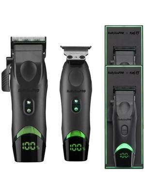 Babyliss Pro x Tomb45 Wireless Charging Clipper & Trimmer Bundle FXT45C +FXT45T