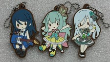 Project Sekai Kazuka Hoshino Nene Kusanagi Shizuku Hino Mori Rubber Keychain