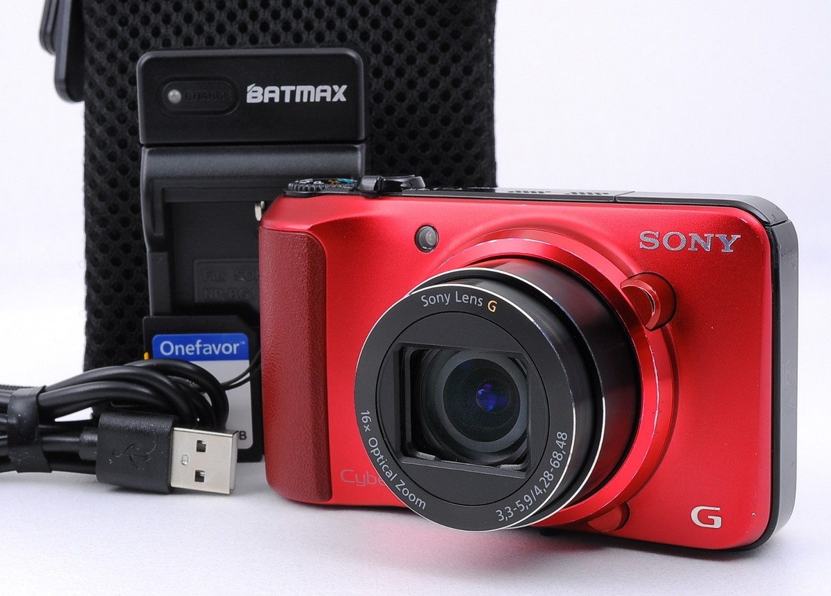 SONY Cyber-Shot DSC-HX10V Red 18.2 MP Digital Camera English
