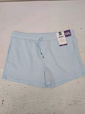 Member's Mark Women's 4" Inseam Soft Sandwash Short Blue Sz 2XL GL13