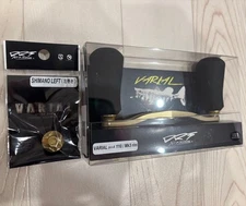 DRT VARIAL 110 Mk-3 Rim GOLD KC2025 + Shimano Left Nut NEW Japan