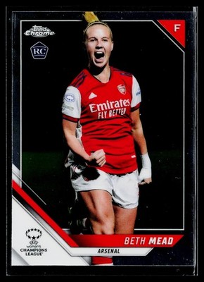 2021-22 Topps Chrome UEFA Women's Champions League #52 Beth Mead