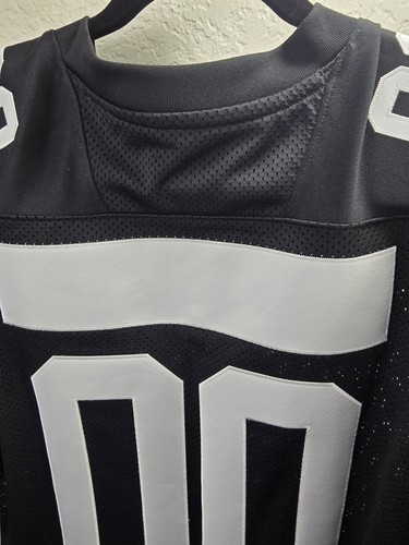 Adidas Black #00 Football Jersey NWT - Picture 5 of 7