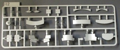 TAKOM 1/35 Scale Tiger I Early Command - Parts Tree R2 from Kit No. 2195