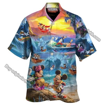 Disney Mickey Mouse Unisex Hawaiian Shirt