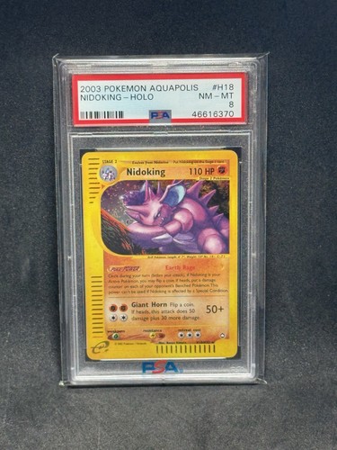 Nidoking graded PSA 8 for sale on eBay