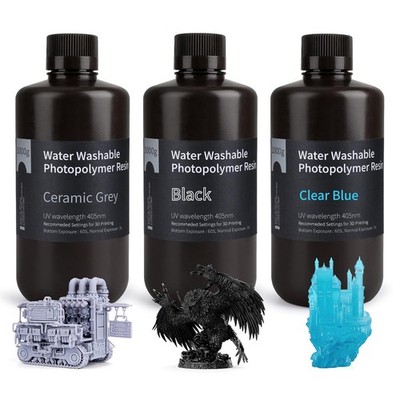 3D Drucker Resin Wasserwaschbar 405nm UV Harz Photopolymer für MSLA DLP LCD 3