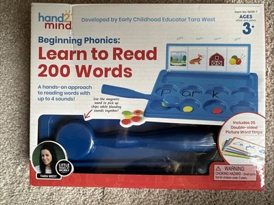 Beginning Phonics: Learn To Read 200 Words-A Hands-on Approach To Reading Words