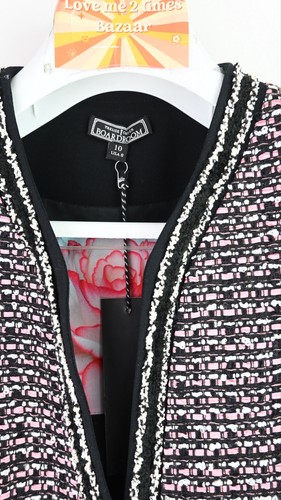 Trelise Cooper Boardroom "Tweed her like a lady" jacket size UK10 BNWT - Picture 4 of 16