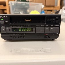 SONY EV-C3 NTSC Analog Video8 8mm Video 8 HiFi Player Recorder VCR Deck EX Works