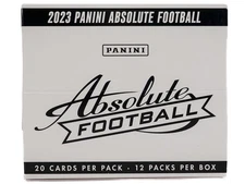 2023 Panini Absolute Football Jumbo Value 12-Pack Box