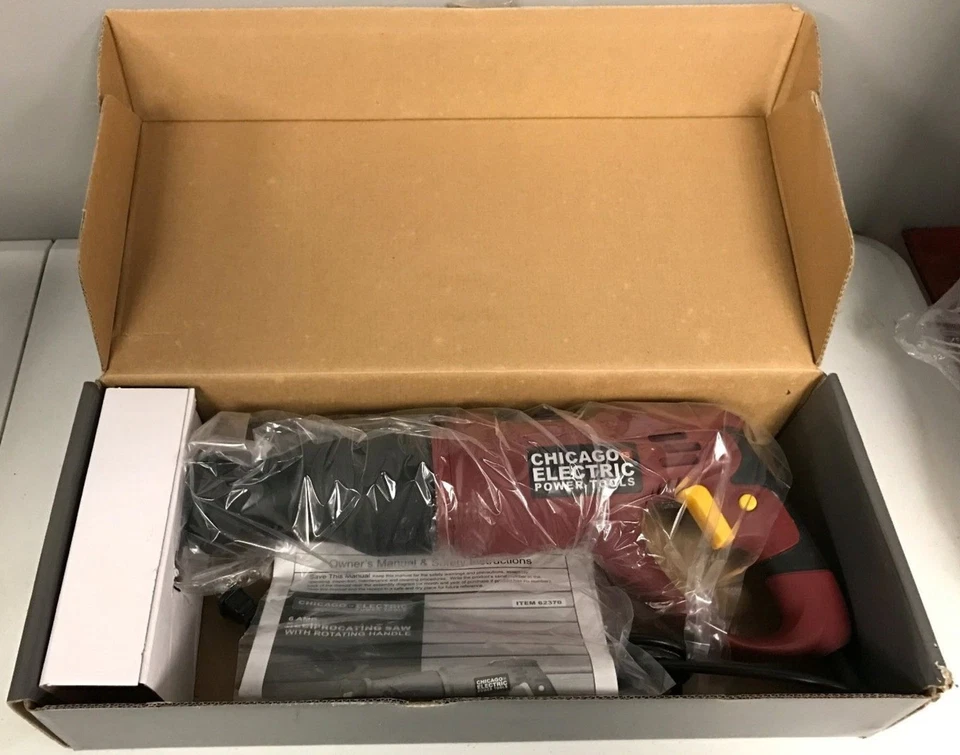 Warrior 62370 Reciprocating Saw – 6 Amp – Variable Speed – 180° Rotating Handle - Image 4 of 4