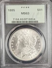 1885-P Morgan Dollar PCGS MS63 Old Green Holder!