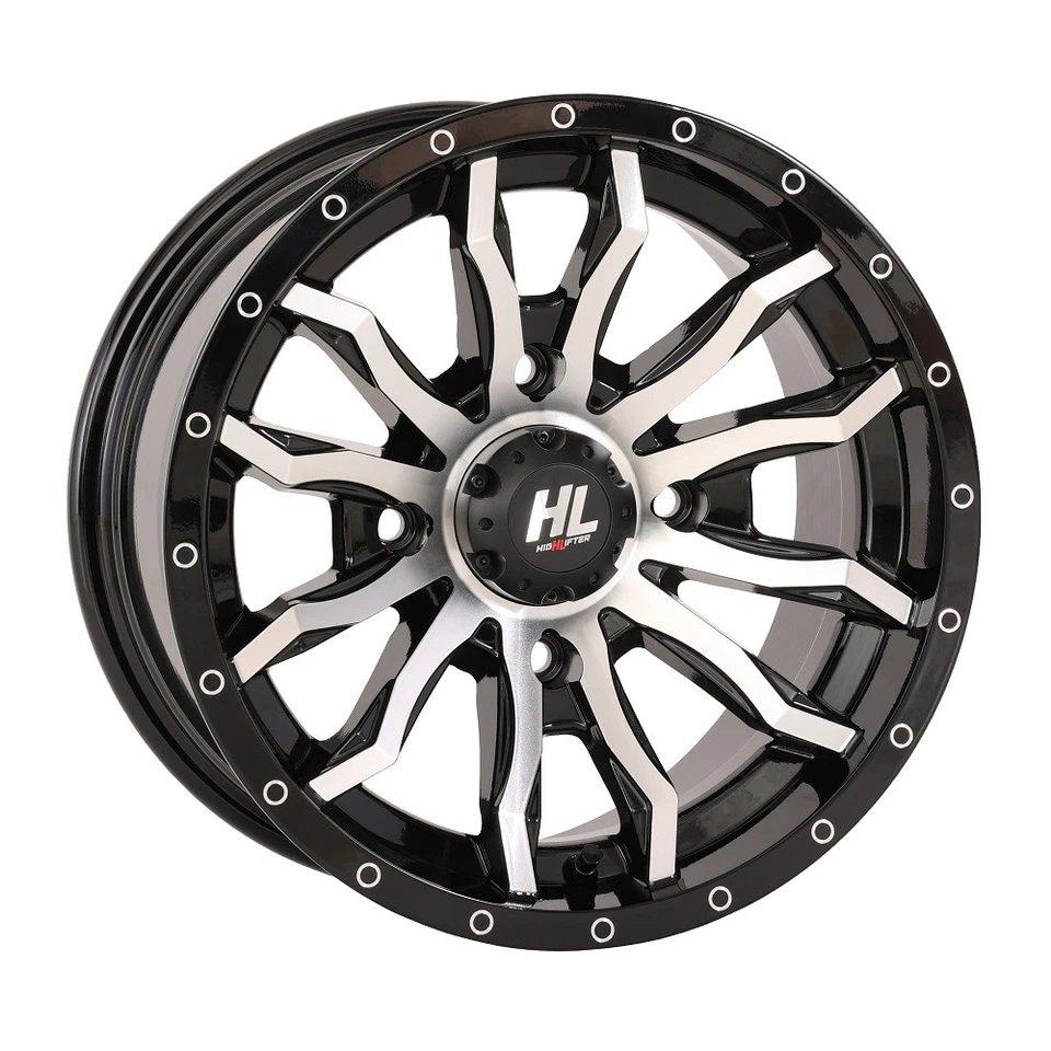 High Lifter by STI HL21 14" Wheels Machined Kawasaki Teryx Mule - Image 2 of 3