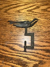 VINTAGE VECCHIO ANTICO VITTORIANO OTTONE CUCITO UCCELLINO MORSETTO solo parti così com'è