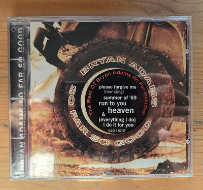 Bryan Adams - So Far So Good The Best Of CD UK 1993 Zustand: VG+/VG+