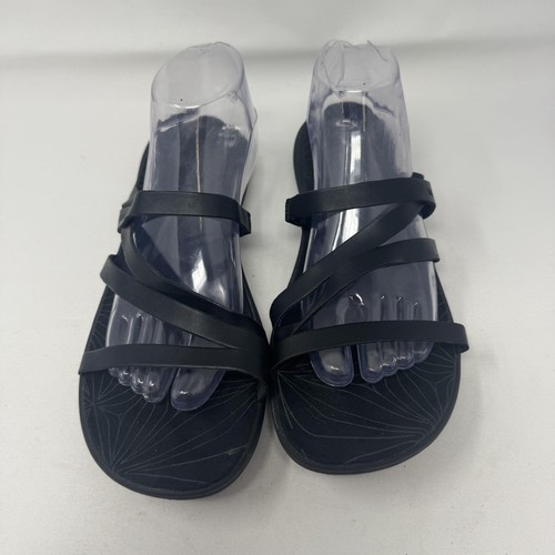 Merrell Sandspur Rose Slide Shoes Womens Size 11 Black Casual Sandals Comfort - Picture 3 of 9