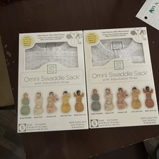 Two Omni Swaddle Sack For Newborns 0 To 3 Months 6 To 14 Pounds brand new