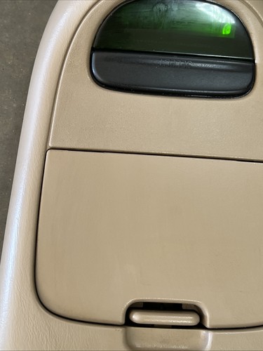 1997-2003 OEM Ford F-150 Overhead Console Storage Sunglass Holder Tan A1 - Picture 3 of 13