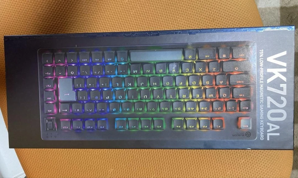 Elecom Vk720albk Keyboard Slim Aluminum Wired Keyboard Pc Computer Keyboard - Image 3 of 4