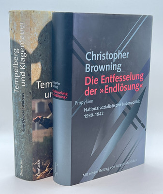 2 Bücher Geschichte Politik Nahost Holocaust Browning Tempelberg Paket