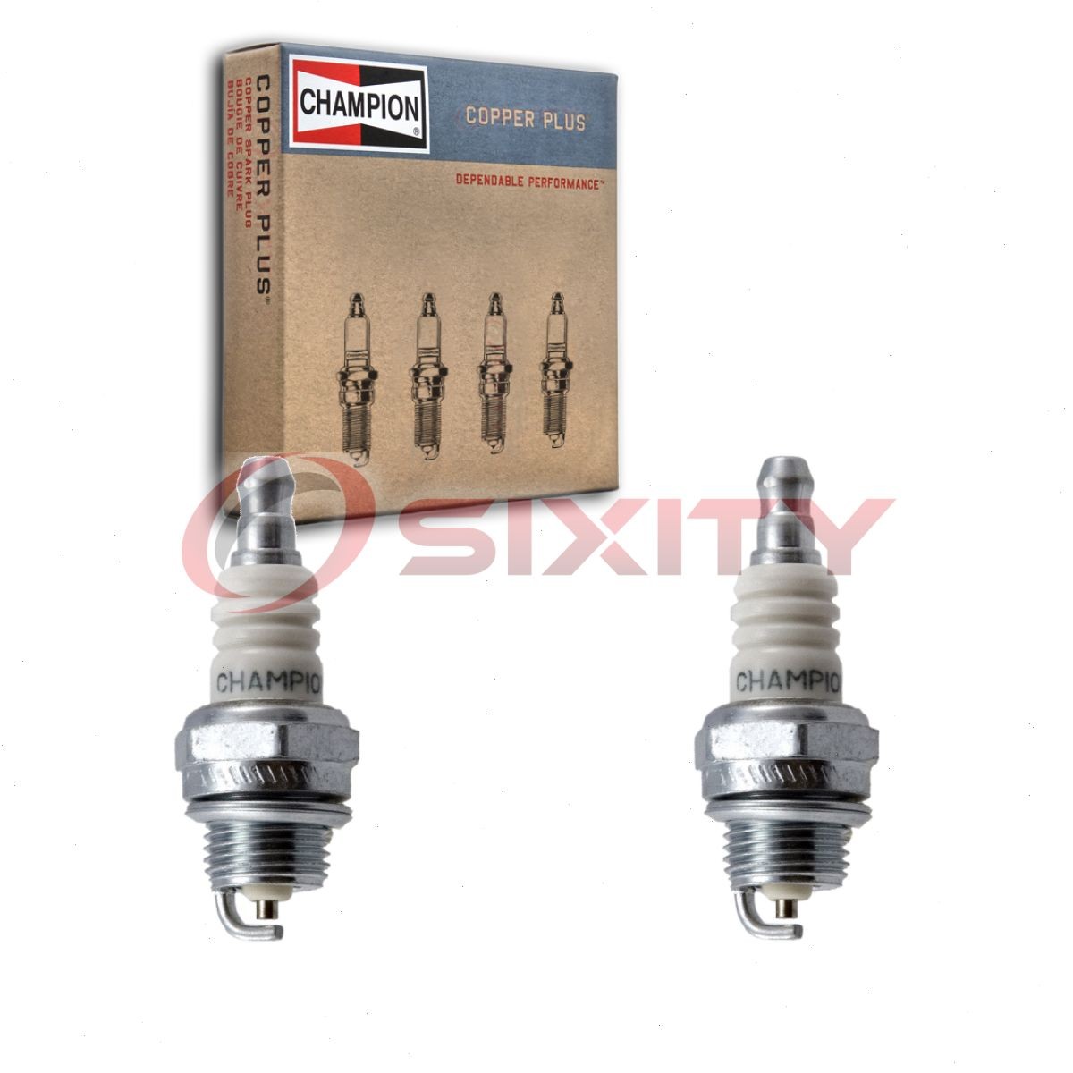 2 pc Champion Copper Plus 863-1 Spark Plugs for RCJ8Y 94199 6759 6726 4972 es