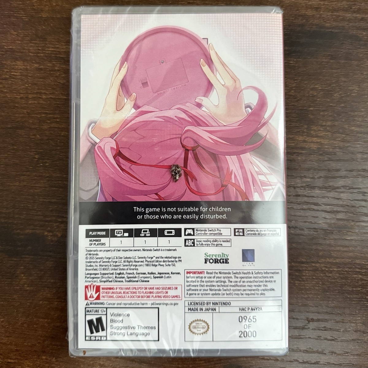 Doki Doki Literature Club Plus Natsuki Convention Exclusive #0965