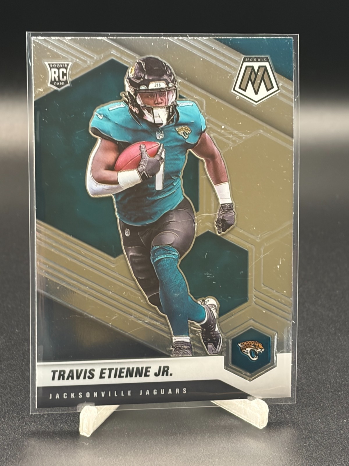2021 Panini Mosaic - Rookie Variations Travis Etienne #314-V Silver Prizm (RC)
