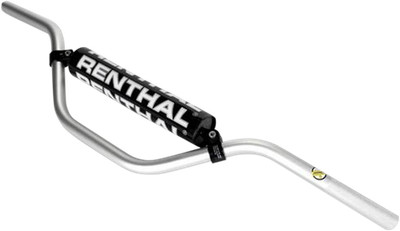 Renthal 7/8 22mm Mini Lenker 757 H-Bar Padded Silber für Honda CR 80R 1996-2002