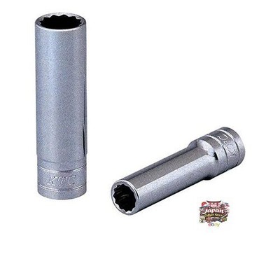 Kyoto Werkzeugmaschinen KTC 9,5 mm 3/8 Zoll tiefe Stecknuss Dodecagon 14 mm...