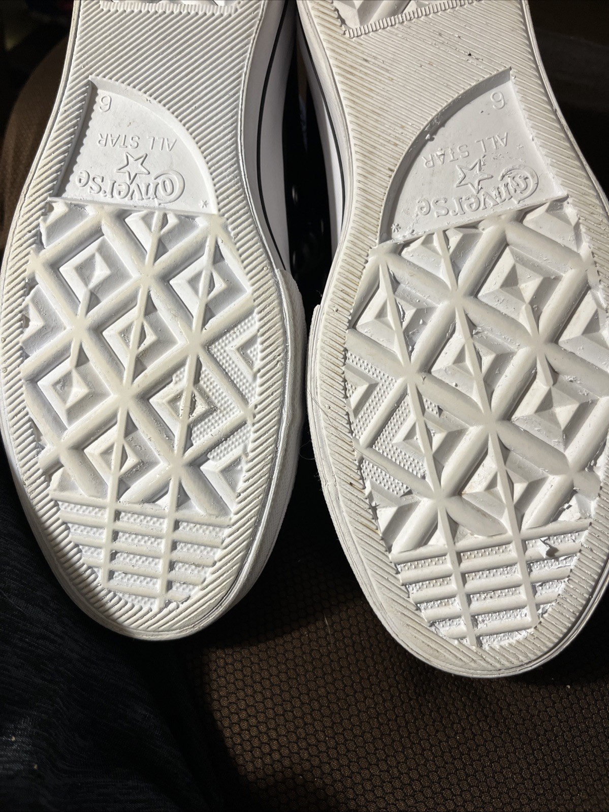 Sz 8W Converse Women'sChuck Taylor All Star Lift 561675C BLACK/WHITE Sneakers thumbnail 7