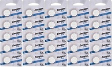 Lot of 25 Energizer ECR2032 Genuine Fresh Date CR2032 2032 Lithium 3V Batteries