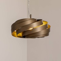 Euluna Pendelleuchte 'Vento' (Modern) In Braun Aus Metall (1 Flammig, E27) - Dec