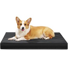 Indestructible Dog Beds for Large Dogs, Orthopedic Memory Foam Pet Bed with Oxfo