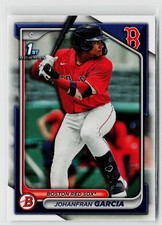 2024 Bowman Johanfran Garcia Prospects Boston Red Sox