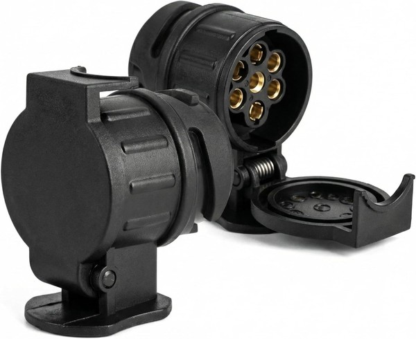 EuropäIscher Standard 13 Auf 7 Polig Adapter, WetterbestäNdig-image