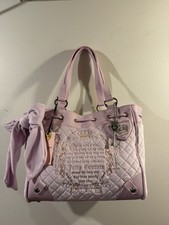 Juicy Couture quilted Juicy Tale Fairy tale Daydreamer Tote lilac mist