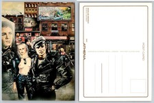 Marlon Brando The Wild One Art Postcard by W.S. Grandison Athena London
